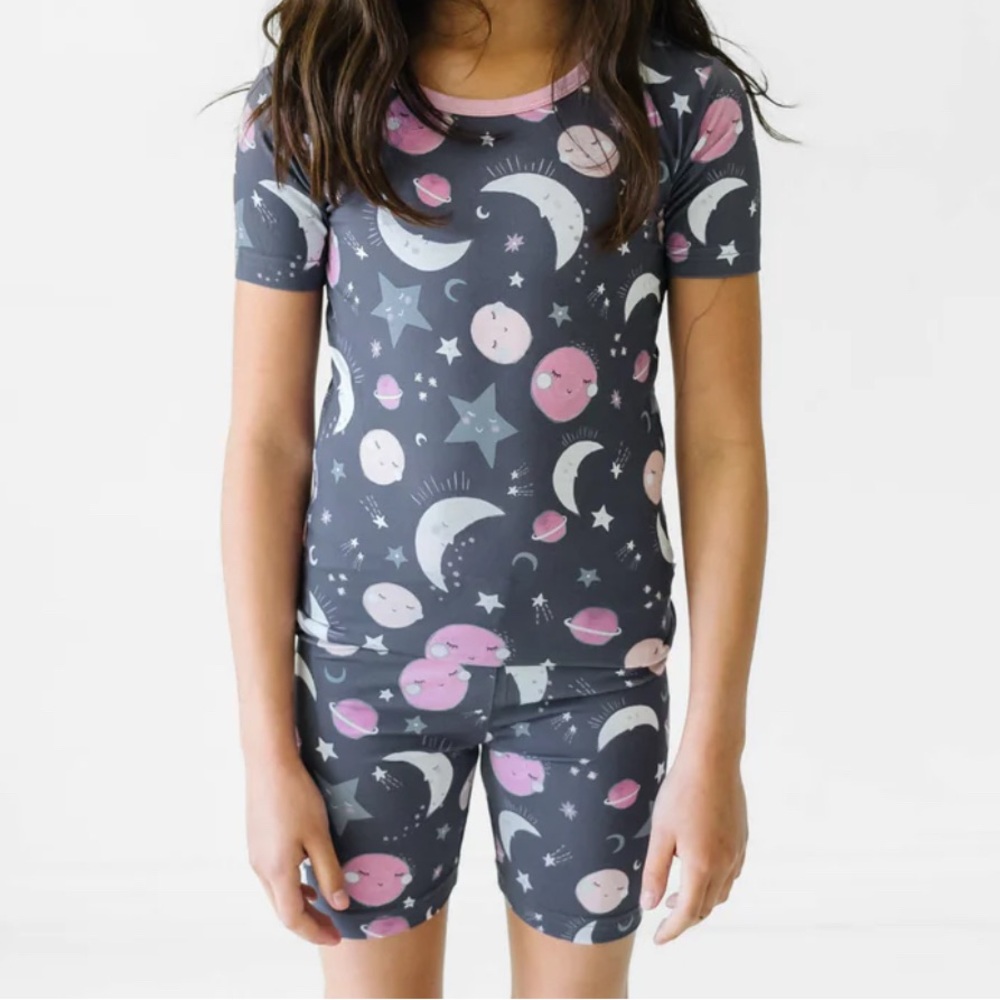 Little Sleepies To the Moon & Back Two-Piece Pajama Set